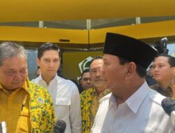 Prabowo Memberikan Pujian kepada Jiwa Besar Airlangga dan Partai Golkar yang Mendukung Gibran sebagai Cawapres