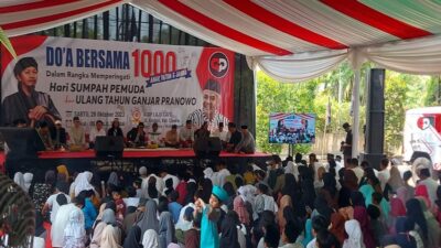 Rayakan Ultah ke-55 Ganjar Pranowo dengan Pesta Doa Bersama 1.000 Anak Yatim