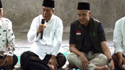 Ganjar Disematkan Sapaan ‘Gus Im’ dan Disebut Presiden dalam Silaturahmi dengan Rois Syuriah PWNU DKI