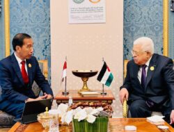 Jokowi Bertemu Mahmoud Abbas di KTT OKI, Indonesia Tetap Dukung Palestina Atas Tindakan Keji Israel