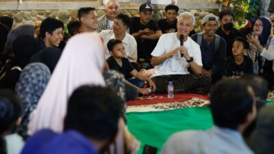 Ganjar Pranowo, Berinteraksi dengan Warga Musi Rawas Selama Berjam-jam di Kunjungan Menginap