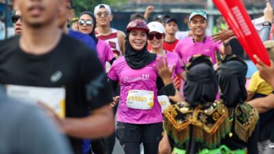 Siti Atikoh Mengajak Warga untuk Mengikuti Borobudur Marathon 42 Km di Ikuti FM