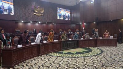 Suhartoyo Dipilih Sebagai Ketua MK Menggantikan Anwar Usman