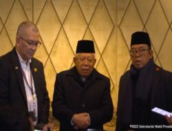 Wakil Presiden Meminta Nawawi Pomolango untuk Meningkatkan Penegakan Hukum