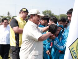 Prabowo Memperkenalkan Akademi Sepak Bola Modern Garudayaksa dengan 7 Stadion Latihan