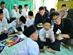 Kegiatan Bersama Anak Yatim Piatu di LKSA Al Ikhlas Bekasi oleh Alam Ganjar