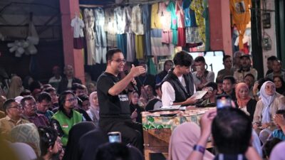 Anies Berjanji untuk Menghidupkan Pasar Tradisional yang Bersih dan Nyaman