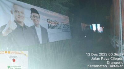 APK Ganjar-Mahfud Menghilang di Banten, Rano Karno Menegaskan Larangan Kecurangan