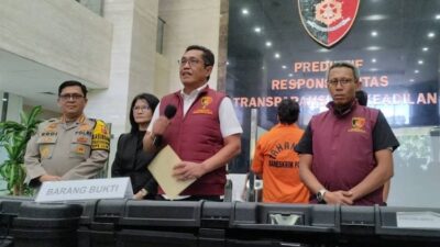 Berkas Perkara dan Tersangka Dito Mahendra Dibawa Ke Kejari Jaksel oleh Bareskrim