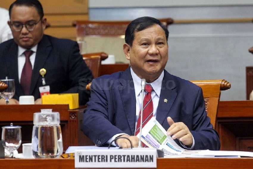 Cuaca yang Buruk Membuat Pesawat yang DItumpangi Prabowo Harus Balik Mendarat di Bandara SIM Aceh