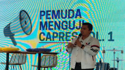 Perindo Menggelar Acara “Pemuda Menguji Capres Vol.1” untuk Fasilitasi Jubir Muda Capres dalam Adu Gagasan