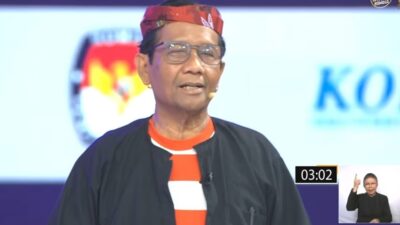 Mahfud Sabet Gelar Trending Topic Saat Debat Cawapres 2024