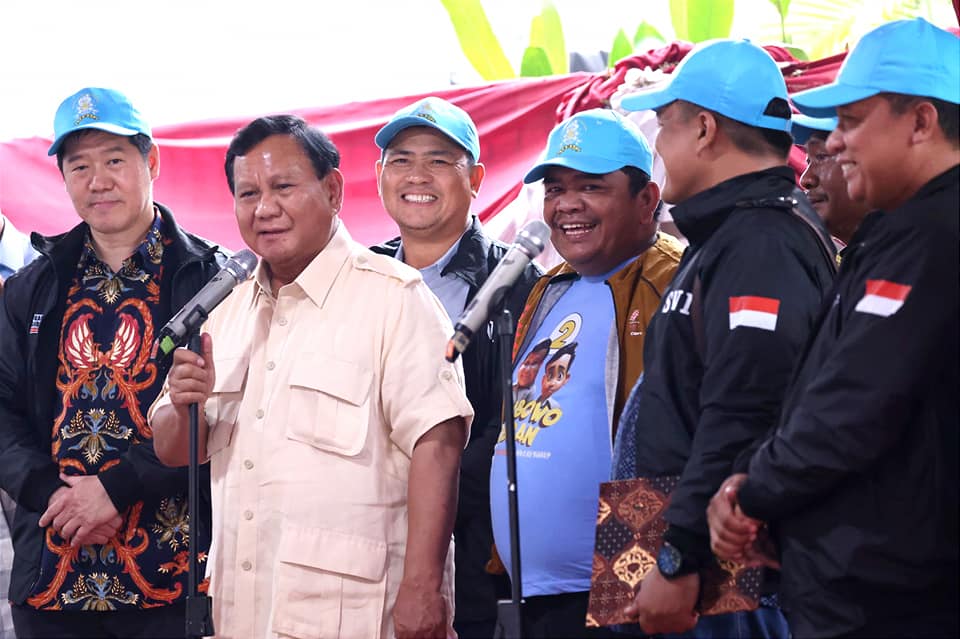 Jangan Balas Kebaikan Kita dengan Pengkhianatan, Ungkap Prabowo