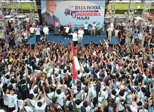 Prabowo Mengucapkan Terima Kasih kepada Para Ojol Jakarta dalam Acara ‘All In Prabowo’: Saya Merasakan Dukungan Kalian