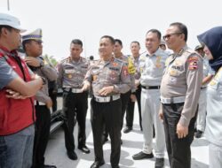 Kepala Korps Lalu Lintas Tinjau Kesiapan Pengamanan Operasi Ketupat di Tol Fungsional Solo-Yogyakarta