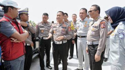 Kepala Korps Lalu Lintas Tinjau Kesiapan Pengamanan Operasi Ketupat di Tol Fungsional Solo-Yogyakarta