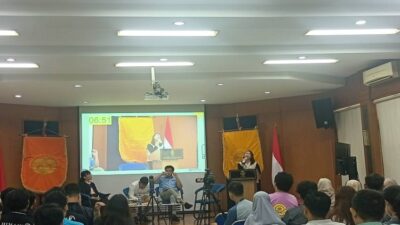 Deputi 5.0 TPN Paparkan Pentingnya Makna Adil dan Lestari di Visi Ganjar-Mahfud kepada Mahasiswa UI