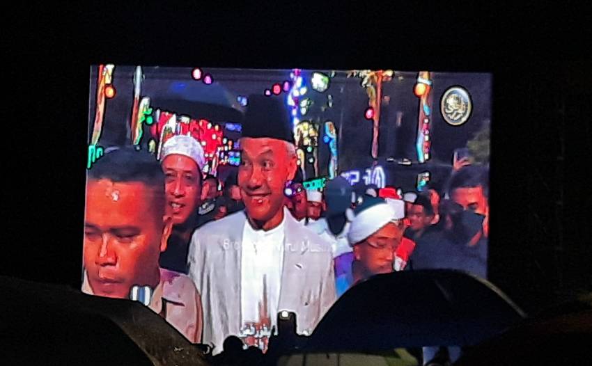 Ganjar Menghadiri Tabligh Akbar di GBK dan Membawa Pesan Damai Menyambut Pilpres 2024