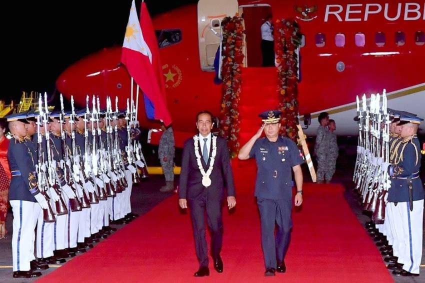 Kedatangan Presiden Jokowi ke Filipina