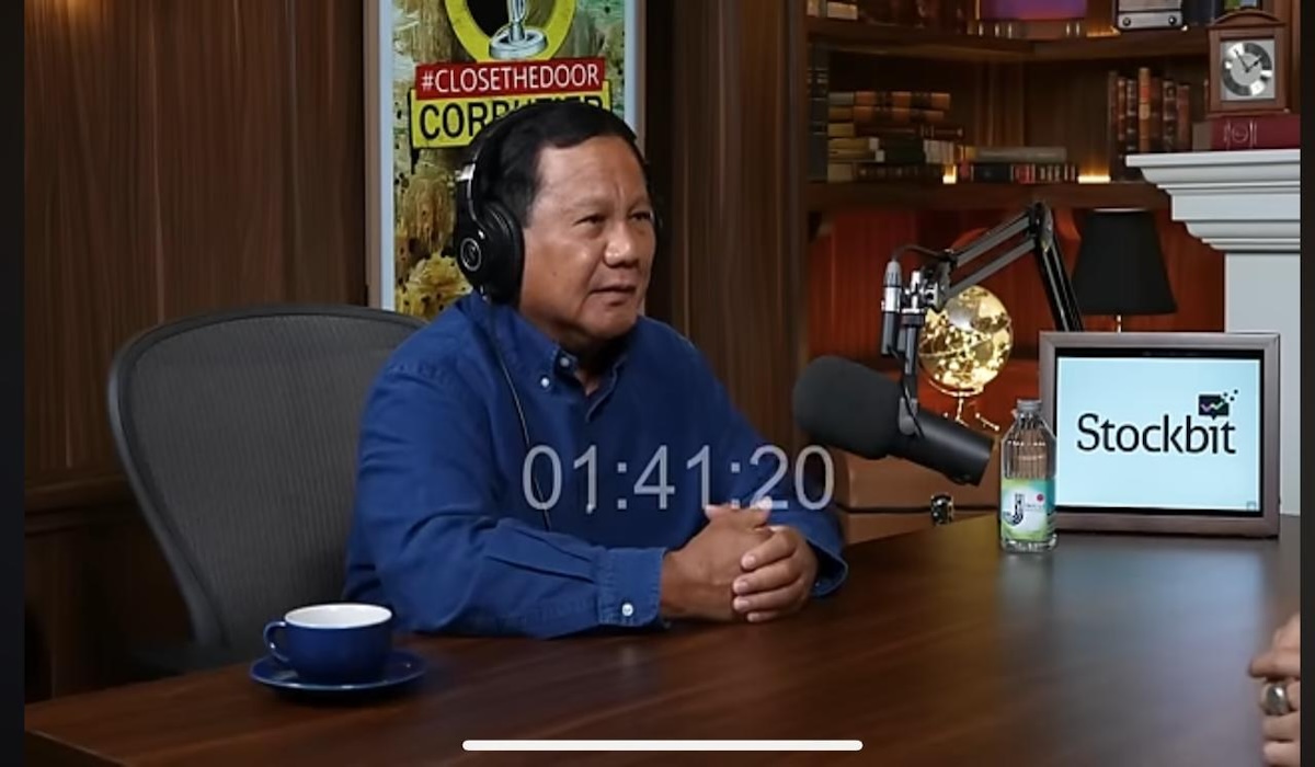 Di Podcast Deddy Corbuzier, Prabowo Subianto Menyatakan Bahwa Dendam Menghabiskan Energi