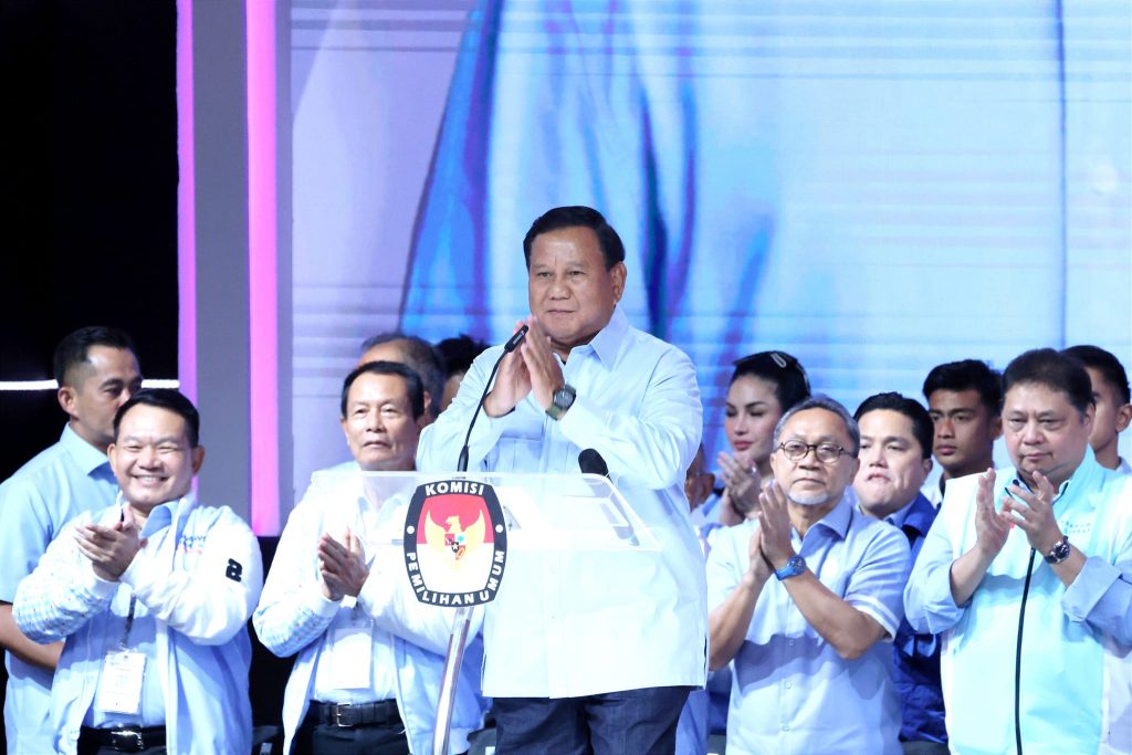 Prabowo Minta Maaf kepada Paslon 1 dan 3 dalam Pernyataan Akhir Debat