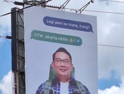 Bilboard Ridwan Kamil Menyebar Luas di Jakarta, Apakah Mau Nyagub?