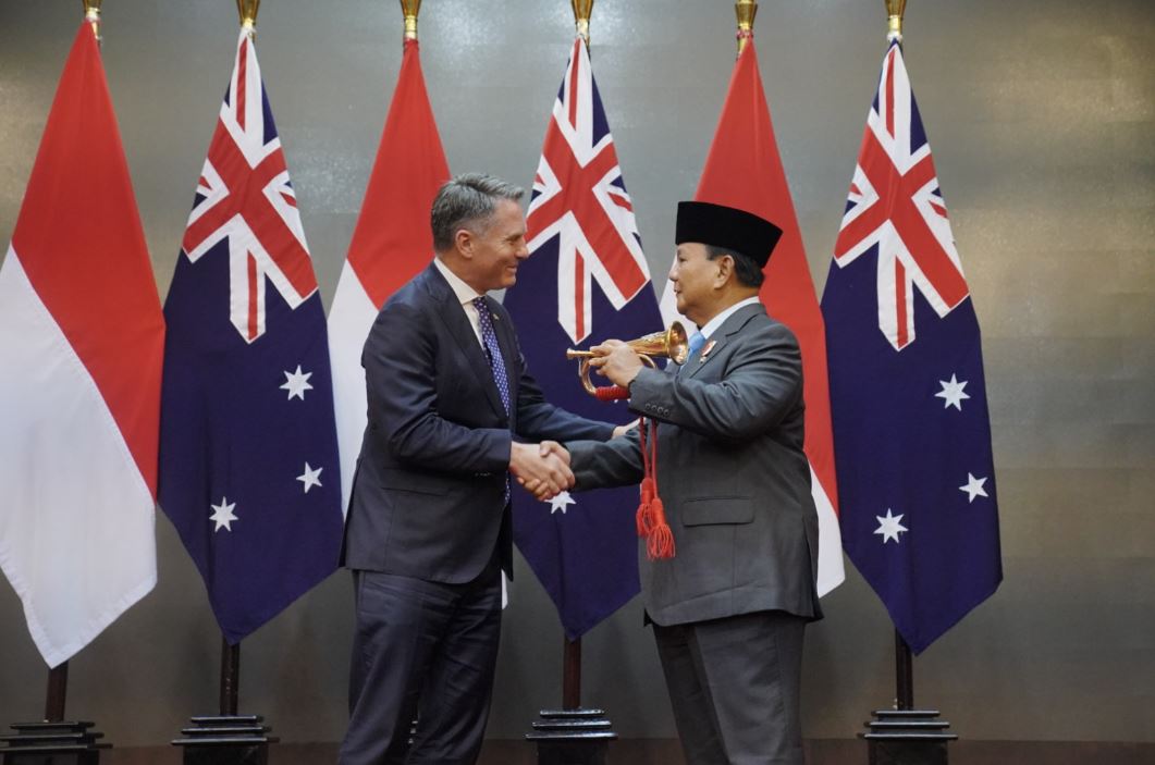 Prabowo Subianto dan Wakil PM Australia Mendiskusikan Kerjasama Pertahanan