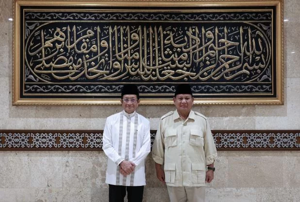 Imam Besar Istiqlal Mengucapkan Selamat kepada Prabowo Subianto sebagai Presiden Terpilih: Semoga Indonesia Lebih Maju