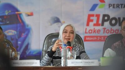 Dinas Kominfo Mendukung Jurnalis di Pusat Media F1 Powerboat Danau Toba 2024