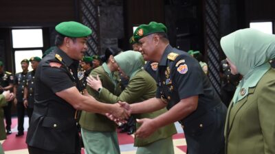 Sertijab 14 Jabatan Dipimpin oleh Maruli Simanjuntak, Mayjen TNI Tandyo Budi Revita Menjadi Wakilnya