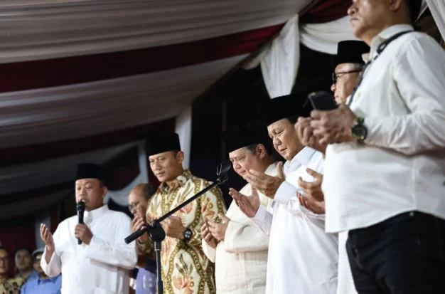 Prabowo Subianto Ajak Seluruh Rakyat Bersatu Setelah Terpilih Sebagai Presiden secara Resmi