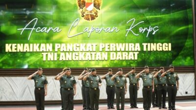 Inilah 7 Jenderal Baru TNI AD Beserta Jabatan Mereka