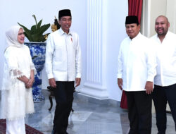 Prabowo Subianto Goes on Eid Visits, Holds Meetings with President Jokowi and Other Key Figures