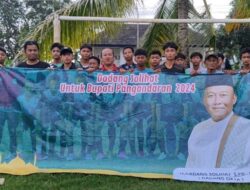 Dadang-Iwan Maju Pilkada 2024 dengan Deklarasi Milenial Pangandaran