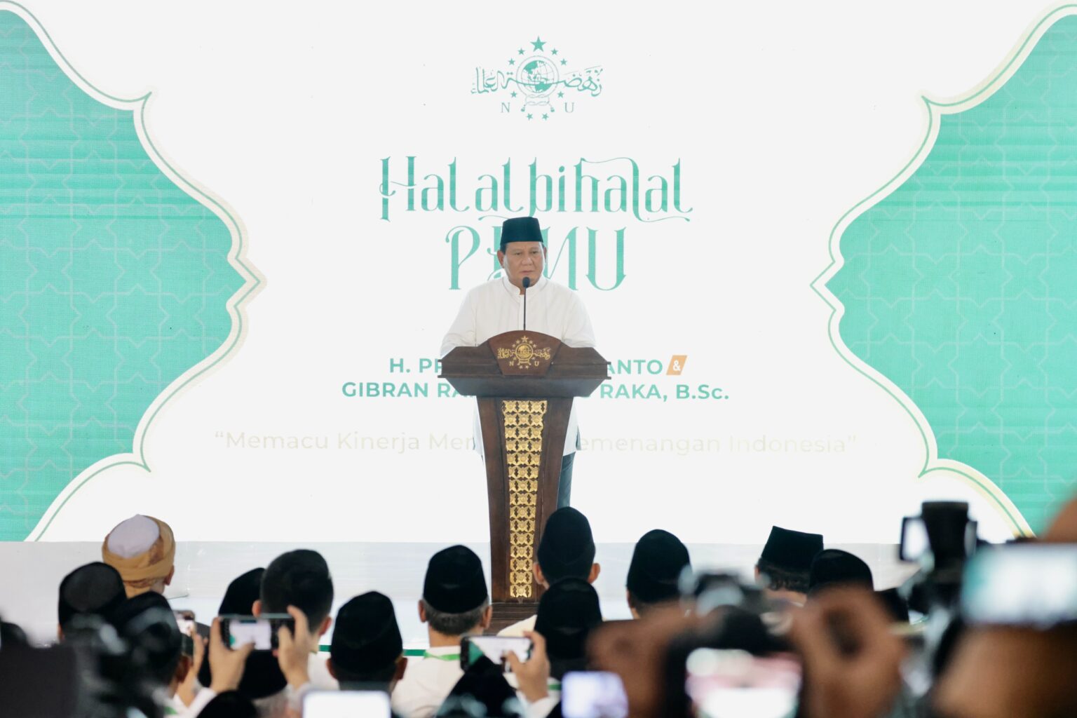 Terima Kasih Prabowo Subianto atas Dukungan NU dalam Mengawasi dan Mendukung Pemerintahan yang Akan Datang