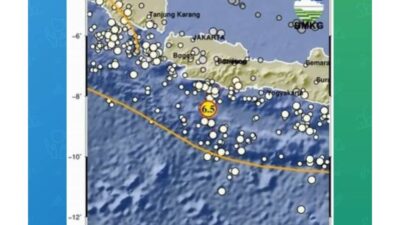 Guncangan Gempa Bumi M 6,5 Guncang Garut tanpa Risiko Tsunami