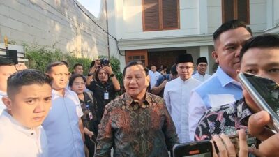 Mantan KSAU Turut Serta dalam Open House Prabowo di Kertanegara