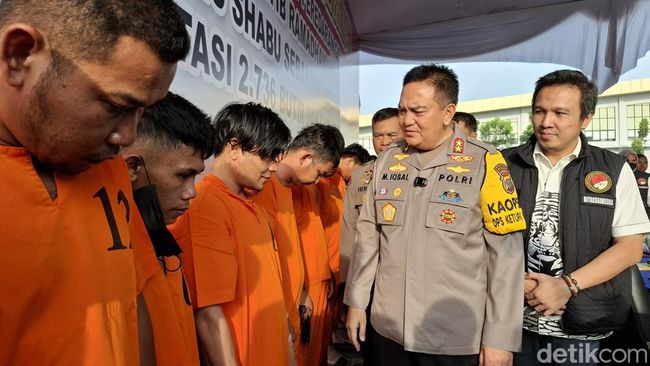 Kapolda Riau Menyatakan Kampung Narkoba yang Ada di Riau Setelah Bongkar Peredaran 107 Kg Sabu