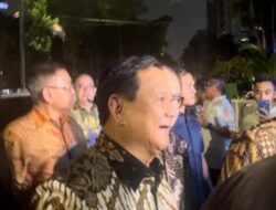 Prabowo, Ketua TPN Ganjar-Mahfud, serta Airlangga Hartarto Hadiri Open House