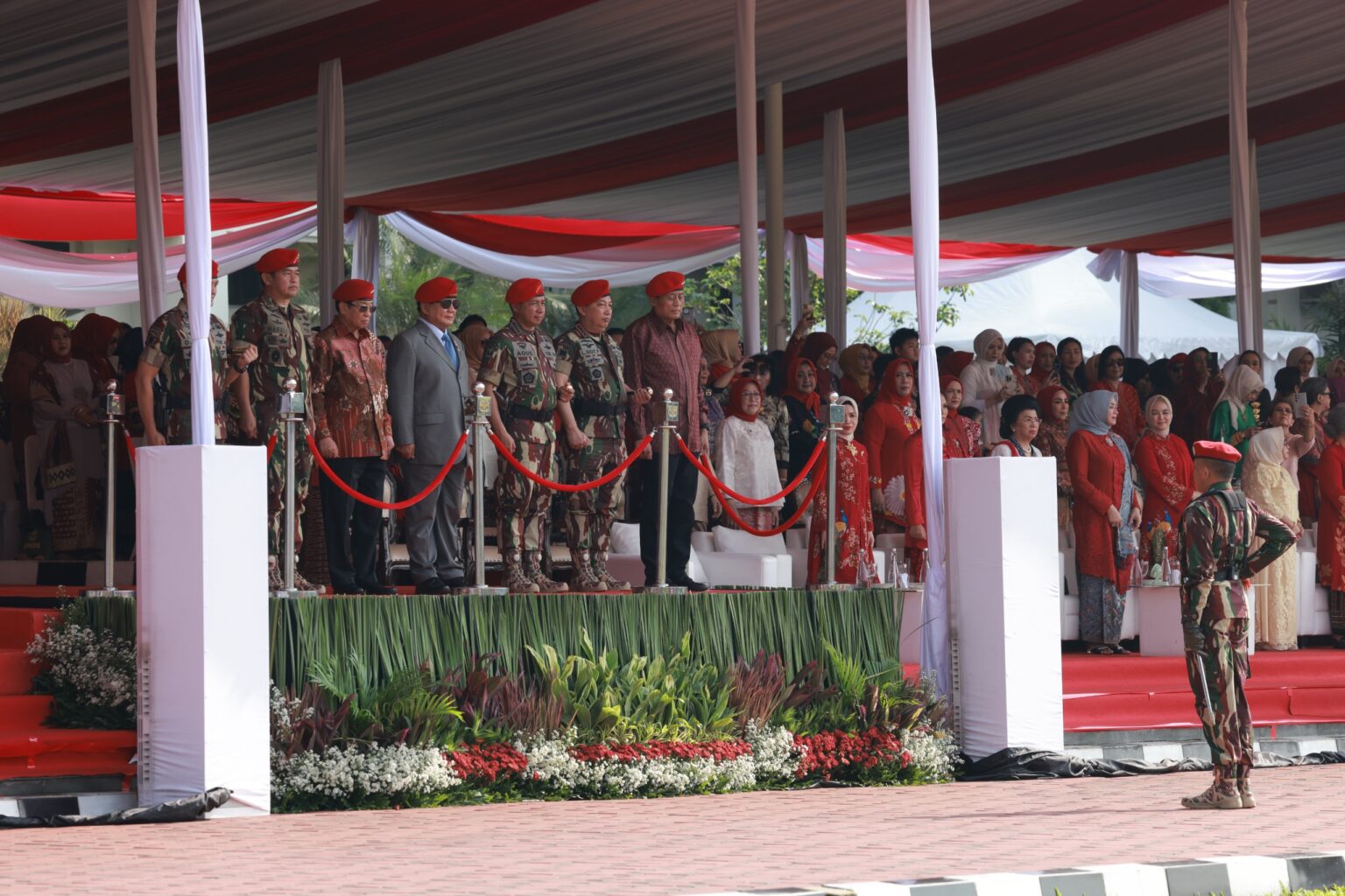 Kopassus HUT ke-72: Lagu Ksatria Kusuma Bangsa Dipersembahkan untuk Prabowo Subianto