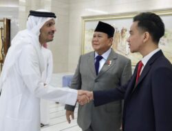 Prabowo Subianto dan Gibran Rakabuming Raka Bertemu dengan Emir Qatar dan PM Qatar, Membahas Kerja Sama dan Situasi di Gaza