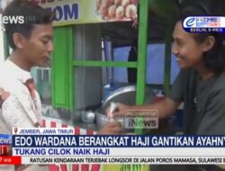 Tukang Cilok asal Jember Menabung Selama 4 Tahun untuk Pergi Haji pada Tahun Ini