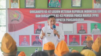 Pangandaran Veteran Support Ujang Endin in 2024 Regional Elections