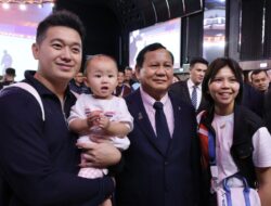 Ketika Prabowo Subianto Bertemu Greysia Polii dan Keluarga di Paris