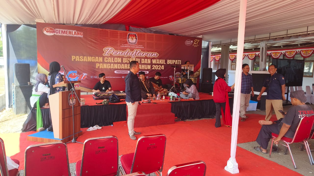 Belum Ada Pendaftar Pilkada 2024 di KPU Pangandaran sehari sebelum batas akhir pendaftaran