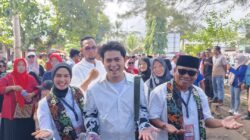 Cakra Khan Mendukung Paslon Citra-Ino di KPU Pangandaran