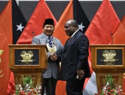 Prabowo Subianto dan PM Papua Nugini Bertemu, Bahas Kerjasama Bilateral