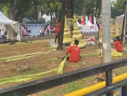 Sneak Peek of the Preparation for the 79th Indonesian Independence Day Ceremony at Istana Merdeka with the Presence of Maruf Amin and Gibran