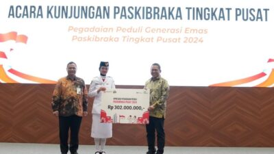 Pegadaian Mengapresiasi Paskibraka 2024 untuk Generasi Emas