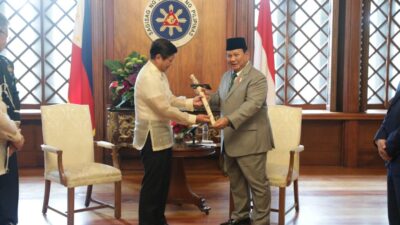 Prabowo Subianto Meets President Marcos Jr. in the Philippines, Reaffirms Asian Friendship Strengthening Agenda